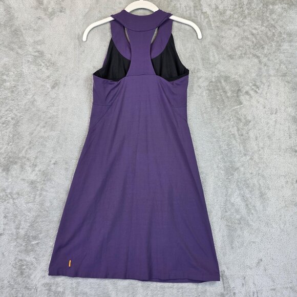Lucy Dress Womens Small Purple Racerback Athletic A-Line Supplex Nylon Shelf Bra - Picture 8 of 8
